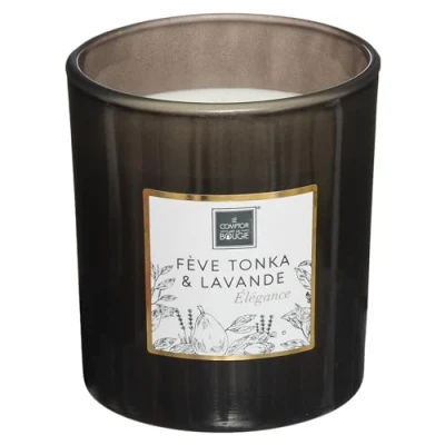 Afbeelding van Geurkaars &quot;Mael&quot; Tonka &amp; Lavendel 190 g Atmosphera interieurontwerper