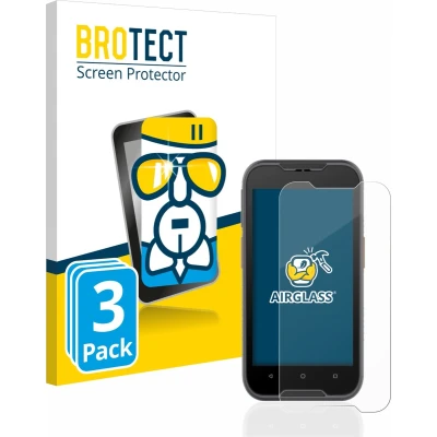 Afbeelding van BROTECT Screenprotector voor Datalogic Memor 10 Folie Beschermfolie Beschermglas transparant (3 Stuks)
