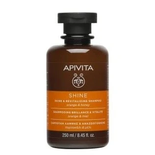 Afbeelding van Apivita Shampooing Soin des cheveux Shampoing Revitalisant et Brillance