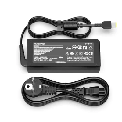 Afbeelding van 65W PC oplader voor Lenovo Thinkpad X1 Carbon T430 T440 T450 T460 T470 T560 T540p E550 E560 E570 G50 Z50 X240 X250 X260 X270 ADLX440 5NDC3A ADLX45NCC3A 20V 3,25A Yoga 11 Laptop Adapter