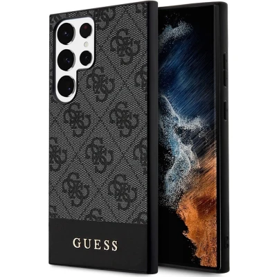Afbeelding van Guess 4G Stripe Back Case Samsung Galaxy S24 Ultra (S928) Grijs