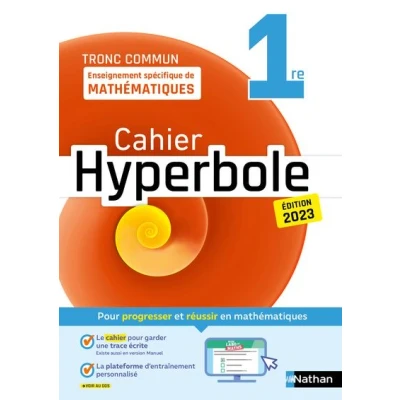 Image de Hyperbole 1ère Enseignement spécifique Cahier 2023