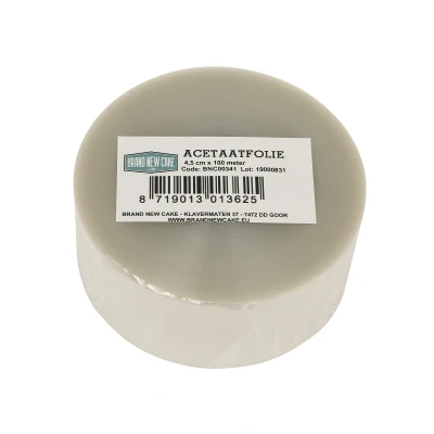 Afbeelding van BrandNewCake Acetaatfolie rol 4,5 cm x 100 m