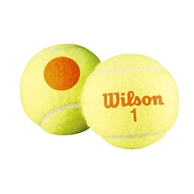 Afbeelding van Wilson Starter Orange Tennisballen Geel Tennisbal