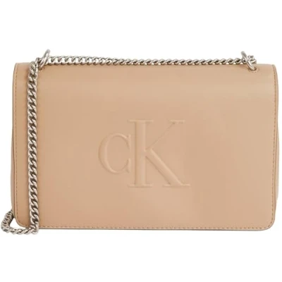 Afbeelding van Calvin Klein Jeans Sculpted Shoulder BAG Schoudertas, Dames, Maat: One Size, Crockery