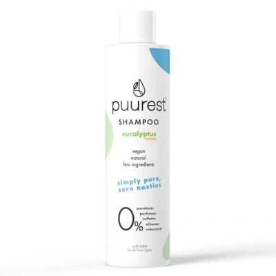Afbeelding van Puurest™ Sulfaatvrije, Natuurlijke Shampoo zonder Parabenen en Siliconen met Eucalyptusolie 250ml
