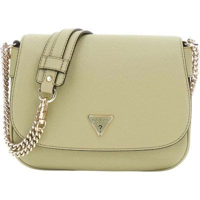 Afbeelding van Guess Fedora FLAP Schoudertas, Dames, Maat: One Size, Sage