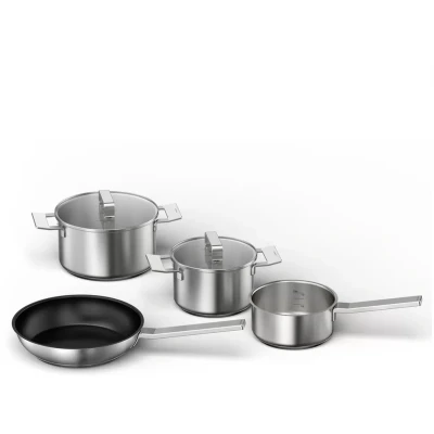 Afbeelding van Neff Z9404SE0 Pannenset geschikt voor Inductie 4 stuks