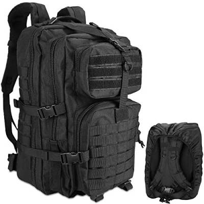 Afbeelding van ProCase Militaire Tactische Rugzak, 48L Grote Rugzak 3 Dagen Outdoor Army Assault Molle Pack Go Bag Rugzakken Zwart