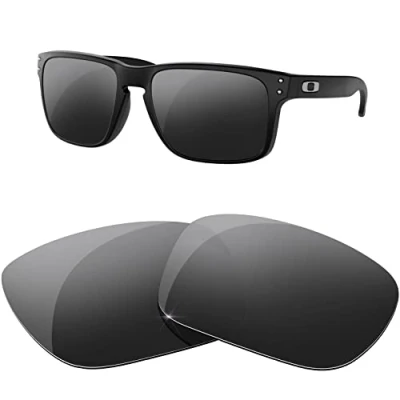 Afbeelding van HiCycle2 Vervangende gepolariseerde glazen voor Oakley Holbrook zonnebril meerdere opties, Titanium