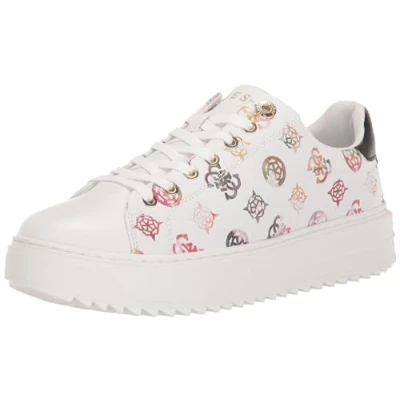 Afbeelding van GUESS Denesa Sneakers voor dames, Bloemen Multi 140