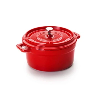 Afbeelding van Ibili Braadpan Emaille Ø 13cm Rood