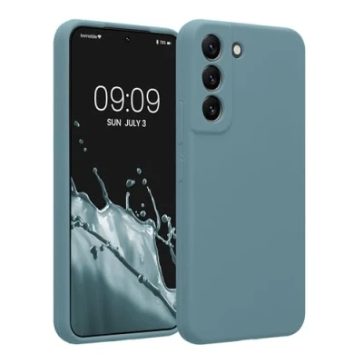 Afbeelding van kwmobile Housse compatible avec Samsung Galaxy S22 coque de téléphone protection souple en TPU silicone arctic night