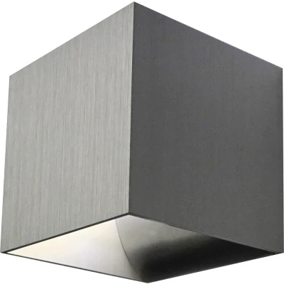 Afbeelding van Artdelight Wandlamp Gymm 10x10 cm excl. G9 aluminium