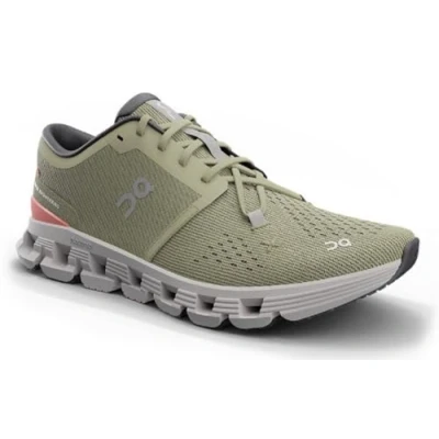 Afbeelding van On Cloud X 4 Sneakers laag Caper salmon, Heren, Maat: 42.5, salmon Polyester