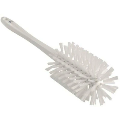 Image de VIKAN 5381905 brosse à tuyau, en une pièce, Ø90 mm, polyester, moyen, blanc 5381 90/5