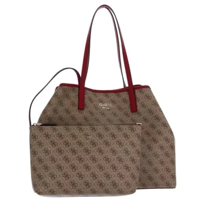 Afbeelding van Guess Vikky Large Shopper, Dames, Maat: One Size, Brown