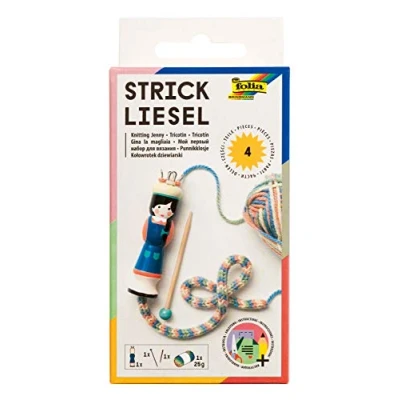 Afbeelding van Folia Strickliesel, Handwerkset, Veelkleurig