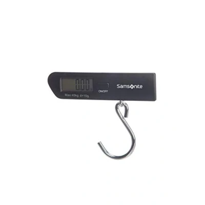 Image de Samsonite Global Travel Accessoires Échelle de bagages numériques, 14 cm, 1 L, noir