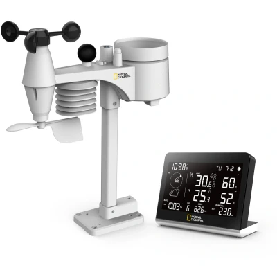 Afbeelding van National Geographic Weerstation 8 in 1 Sensor Draadloos Kleurveranderend Scherm