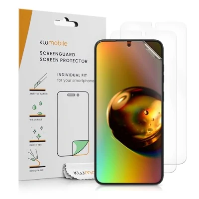 Afbeelding van kwmobile 3x screenprotectors geschikt voor Samsung Galaxy S25 Plus beschermende folie smartphone