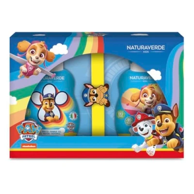 Afbeelding van Naturaverde Kids Paw Patrol Gift Set &quot;Armband Slap&quot;, 200 ml, ml shampoo en armband, geschenkdoos