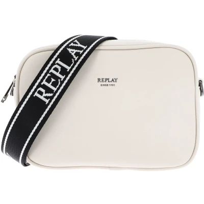 Afbeelding van Replay Schoudertas, Dames, Maat: One Size, White
