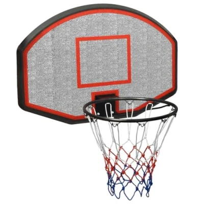 Afbeelding van vidaXL Basketbalbord, zwart, 90 x 60 2 cm, polyethyleen