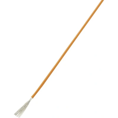 Afbeelding van TRU COMPONENTS TC 7572812 Draad LiY 1 x 0.50 mm² Oranje 10 m