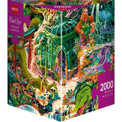 Afbeelding van Puzz. Botanic Garden Heye 2000 3hkg NEW