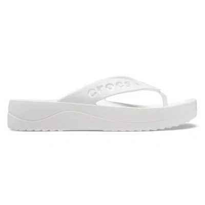 Afbeelding van Crocs Baya plateausandalen voor dames, Wit.