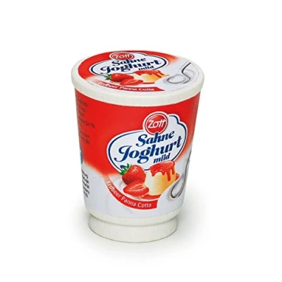 Afbeelding van Erzi houten slagroom yoghurt