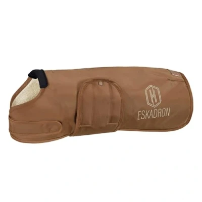 Afbeelding van Eskadron Hondendeken Heritage 1680D Teddyfleece Almond