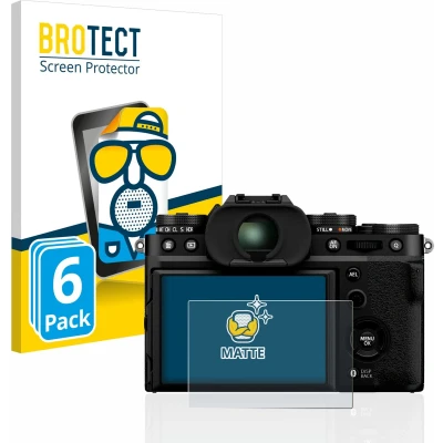 Afbeelding van BROTECT Screenprotector voor Fujifilm X T5 Folie Beschermfolie matte (6 Stuks)