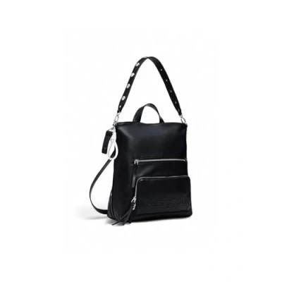 Afbeelding van Desigual BACK HALF LOGO Pretoria Rugzak, Dames, Maat: One Size, Black