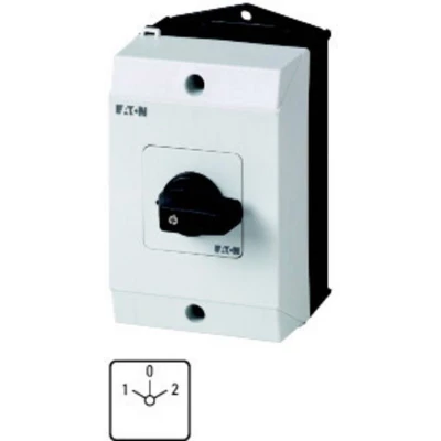 Afbeelding van Eaton T0 3 8401/I1 Nokkenschakelaar 20 A 2 x 60 Grijs, Zwart 1 stuk(s)