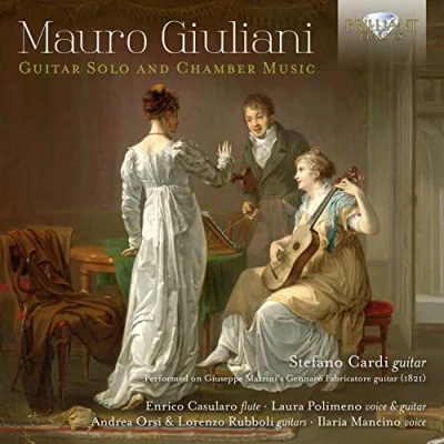 Afbeelding van Stefano Cardi Giuliani: Guitar Solo And Chamber Music (CD)