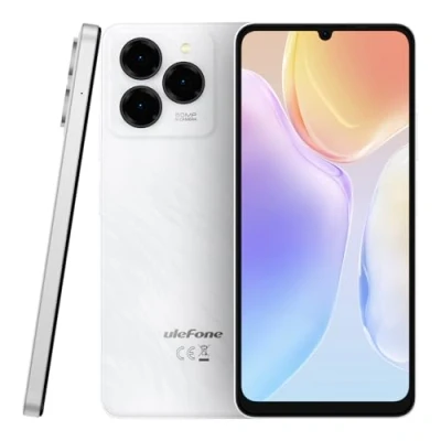Afbeelding van Ulefone Android 14 Note 20 PRO mobiele telefoon, 6,75 inch HD+ groot display, 8 GB RAM + 128 ROM, 50 MP 2 MP, Dual SIM smartphone, 6001 mAh batterij, vingerafdrukken en gezichtsherkenning,
