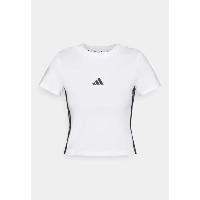 Afbeelding van adidas ESSENTIALS 3 STRIPES SLIM BABY T shirt Gebreid voor dames