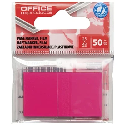 Afbeelding van Office Products 14223431 13 Index mini plakmarker van polypropyleen, 60 µm, 25 x 43 mm, 1 50 vellen