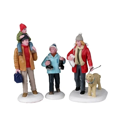 Afbeelding van Jouw Going Skating Set Of 3 Kerst koopt je goedkoop bij Warentuin. LEMAX