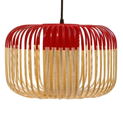 Afbeelding van Forestier Bamboo Light hanglamp Ø35 small rood