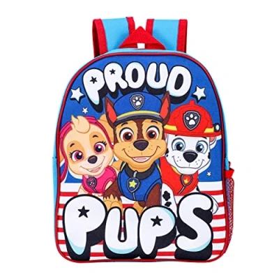 Afbeelding van PAW Patrol rugtas blauw Proud Pups rugzak 30 x 25 cm.