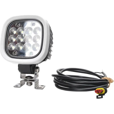 Afbeelding van WAS Werkschijnwerper 12 V, 24 36 48 60 70 V W130 8000 Superseal 1214/1 Brede nabijgebied belichting (b x h d) 110 159 86 mm lm