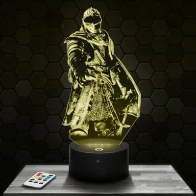 Afbeelding van lamp Dark S deco slaapkamer jongen 3D donker object gaming gamer video games cadeau idee decoratie dimlicht nachtlampje kantoor Kerstmis tiener origineel