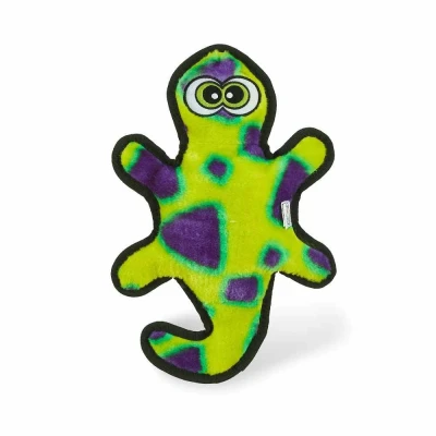 Afbeelding van Outward Hound Onoverwinnelijke pluche honden gekko groen M