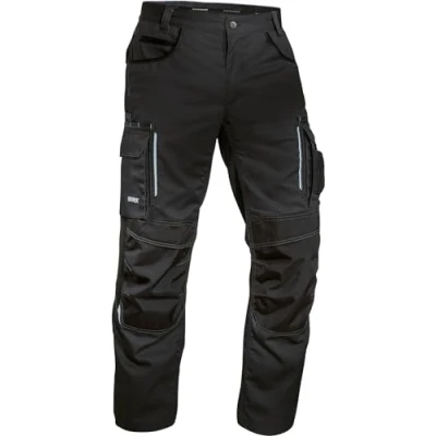 Afbeelding van Uvex Tune Up heren werkbroek lang met Cordura verstevigde kniezakken lichtgewicht &amp; ademend, Zwart, 52