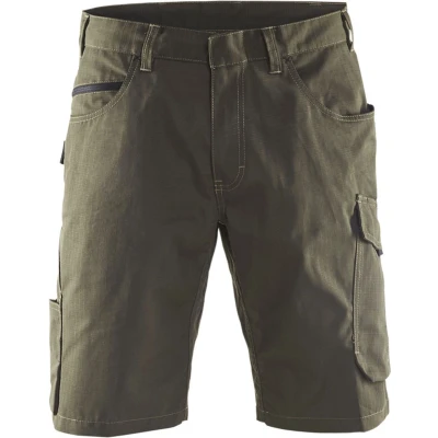 Afbeelding van Blaklader Service short 1499 1330 Groen/Zwart C56