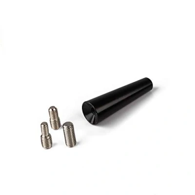 Afbeelding van BlackNugget® autoantenne Universele geschikt voor alle auto&#039;s Dakantenne met eersteklas ontvangstkwaliteit Korte AM &amp; FM ontvangst staafantenn 5 cm