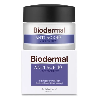 Afbeelding van Biodermal Anti Age 40+ Nachtcreme 50ml